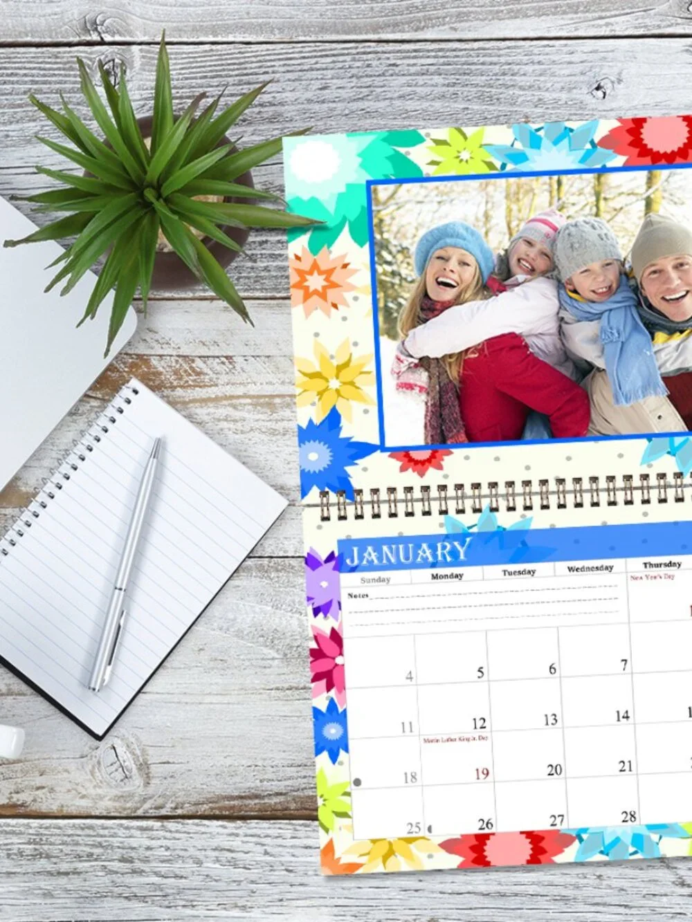 Personalized Custom 2027 Personalized Custom - 12 Months Calendar 8.5x11In. #01
